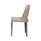 Bali & Pari Magy Modern Bohemian Grey Rattan and Natural Brown Finished Wood Dining Chair 209-12792 - alternate 6